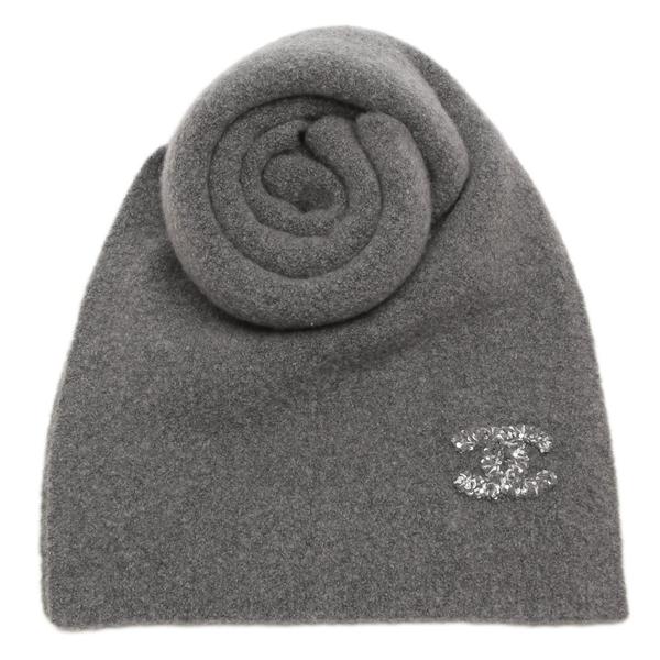 CHANEL（シャネル） マフラー ストール CCマーク ココマーク グレー