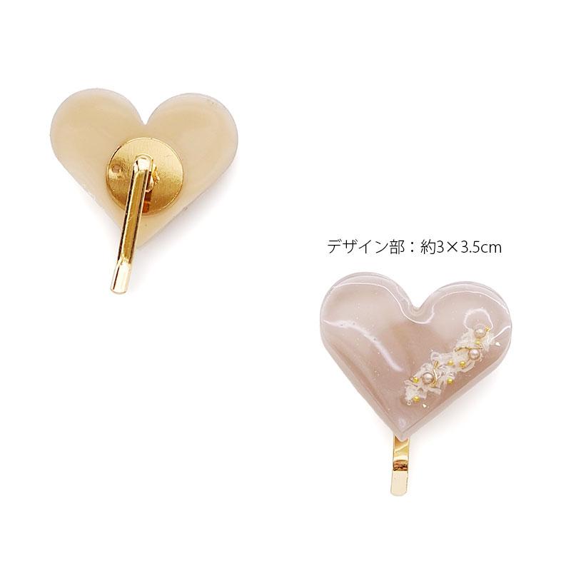 BLAZE ポニーフック ハート プリザーブドフラワー レジン 花 ドライ