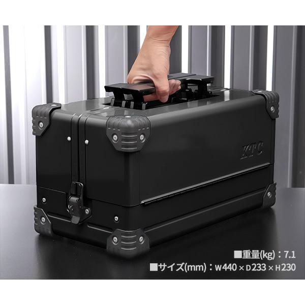 KTC 両開きメタルケース EK-10AGBK ブラック 工具箱 ツールケース 京都