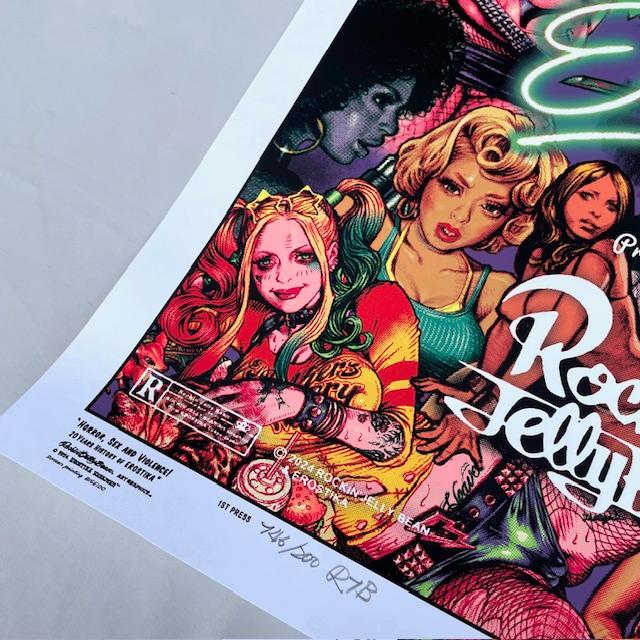 200枚限定 ロッキンジェリービーン Horror, Sex and Violence シルク