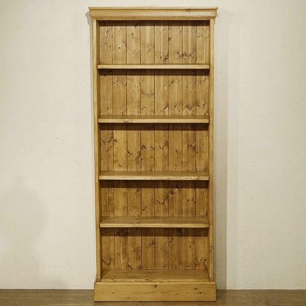 英国イギリスアンティーク家具 オープンブックケース 書棚 ブック
