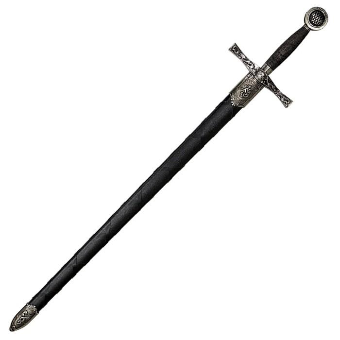 ☆DENIX アーサー王伝説の剣 エクスカリバー シルバー 彫刻入り 4170