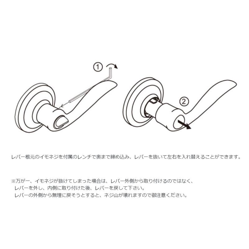 輸入建材のジェイマックス / クイックセット タスティンレバー サテン
