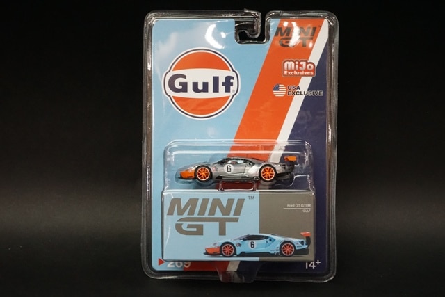 1/64 TSM MINI-GT MGT00269-MJC フォード GT GTLM ガルフ(左ハンドル