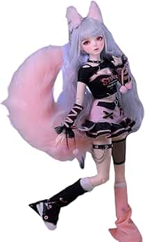 Amazon.com: VLEYAN Hand-Painted BJD Doll 1/3,22.8 inches(56cm
