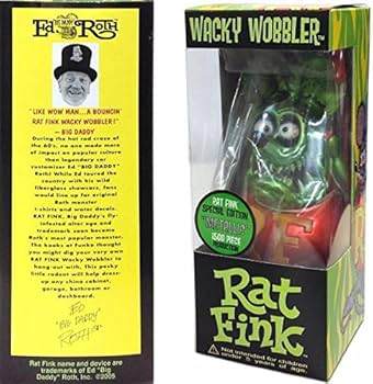 Amazon | FUNKO Wacky Wobbler RAT FINK （メタリックグリーン