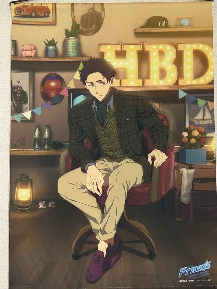 Amazon.co.jp: 山崎宗介 free precious birthday タペストリー