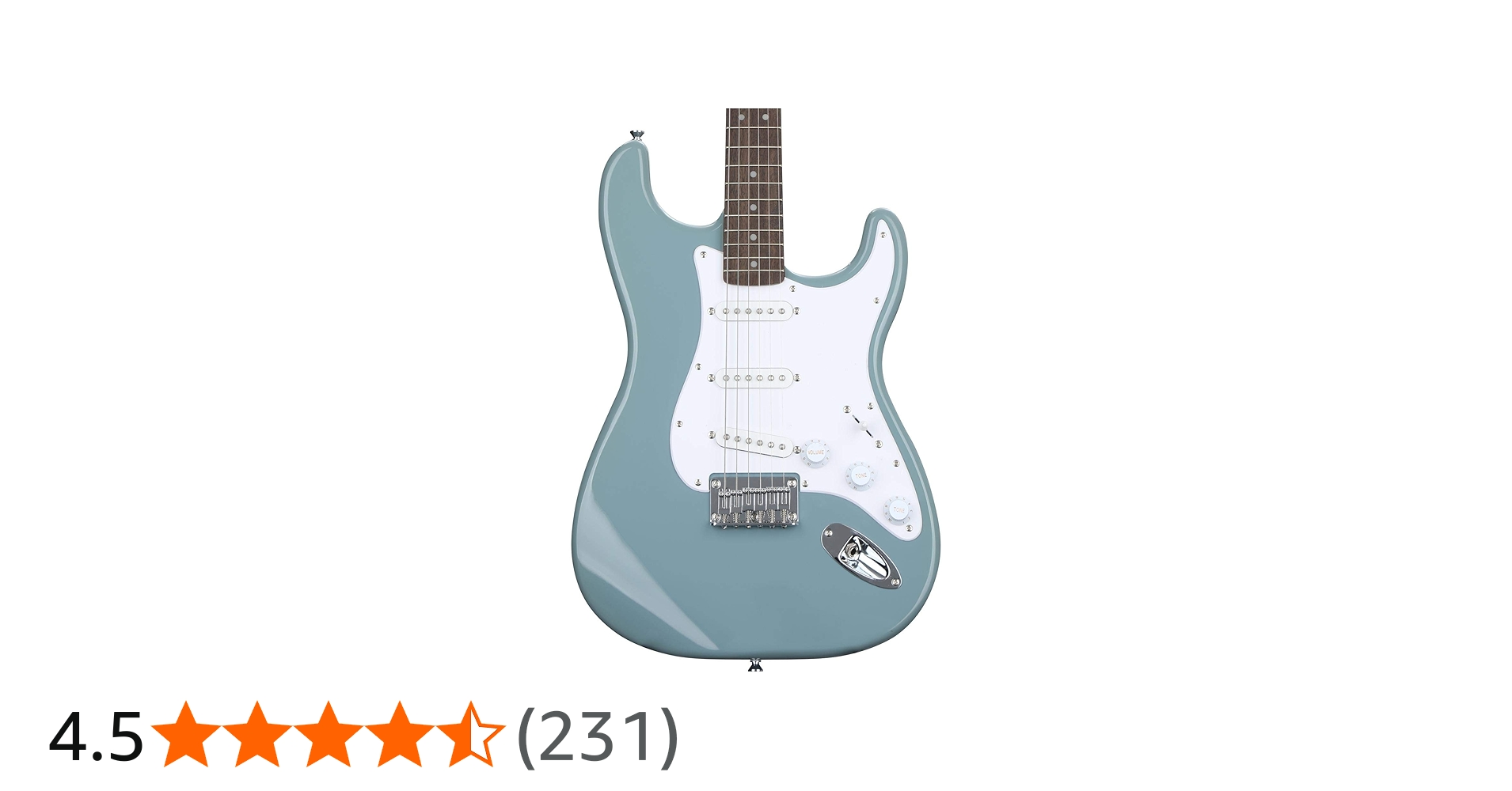 Amazon | Squier by Fender Bullet Stratocaster HT Sonic Gray エレキ