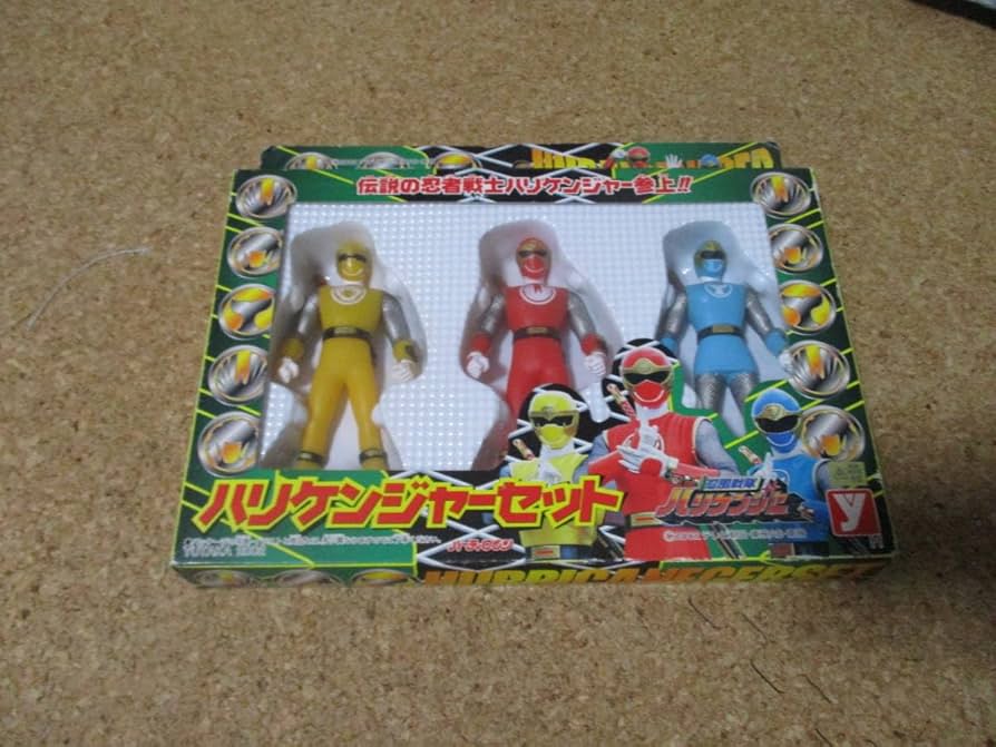 Amazon | 忍風戦隊ハリケンジャー ソフビフィギュア 3体セット ユタカ