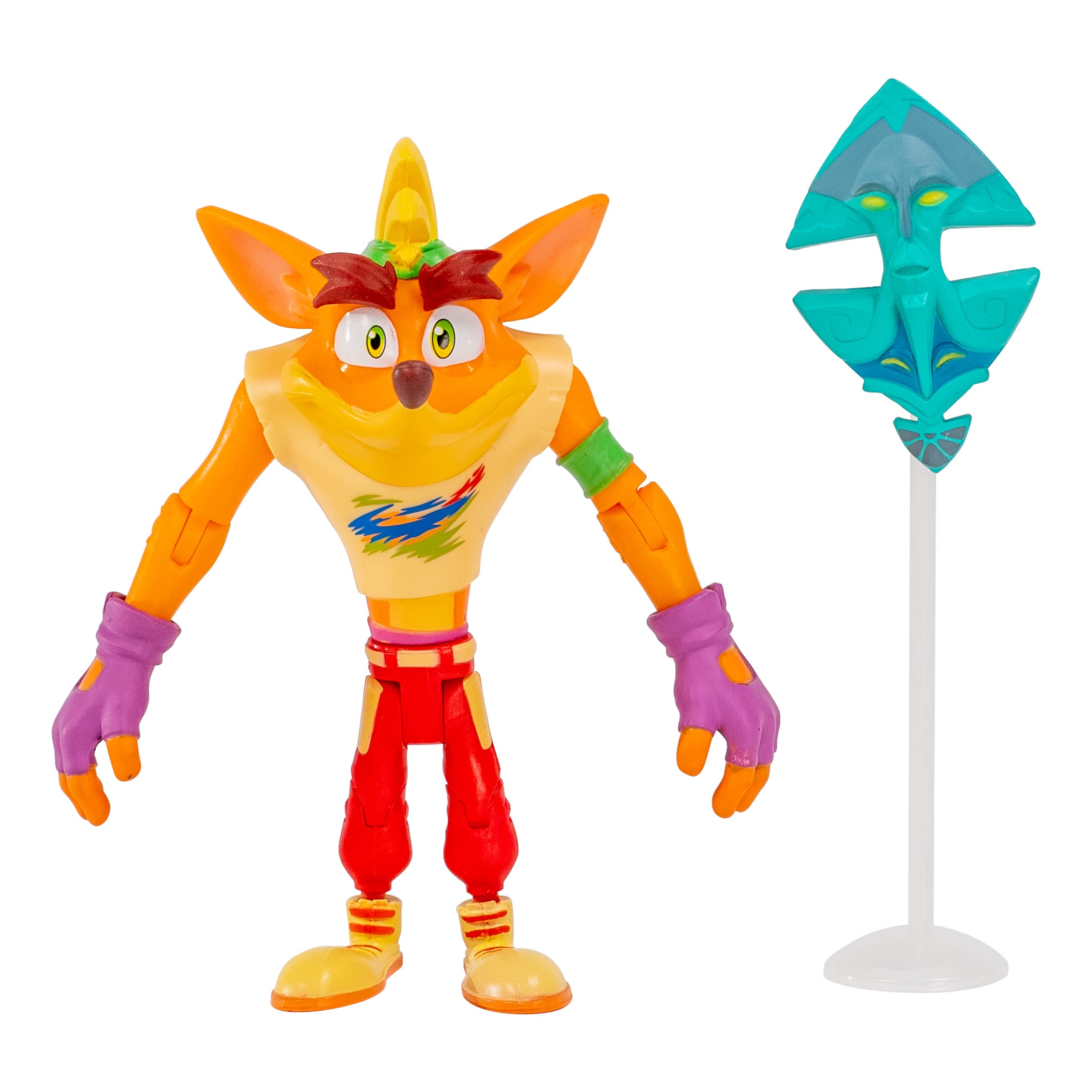 Amazon.com: BANDAI Crash Bandicoot Action Figures Retro Crash with