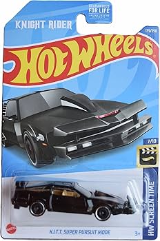 Hot Wheels K.I.T.T. Super Pursuit Mode, Knight Rider : Amazon.com