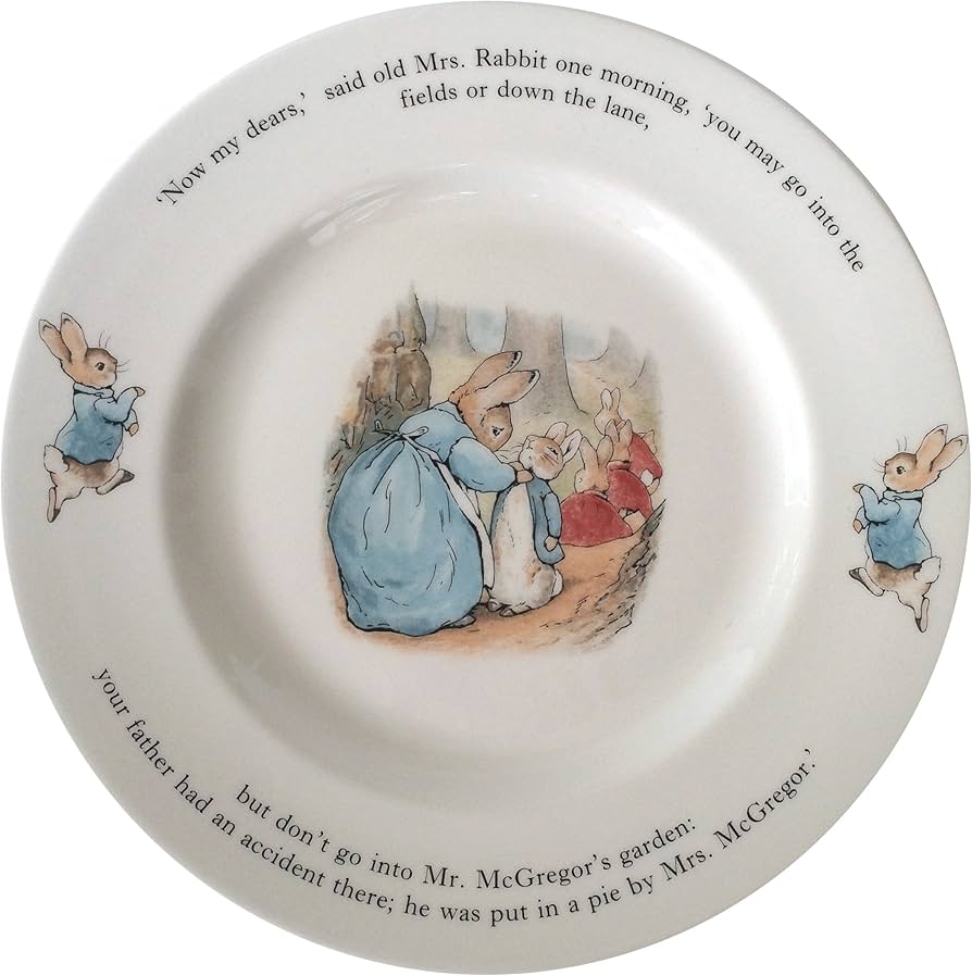 Amazon | Wedgwood ピーターラビット ケーキプレート | ウェッジウッド
