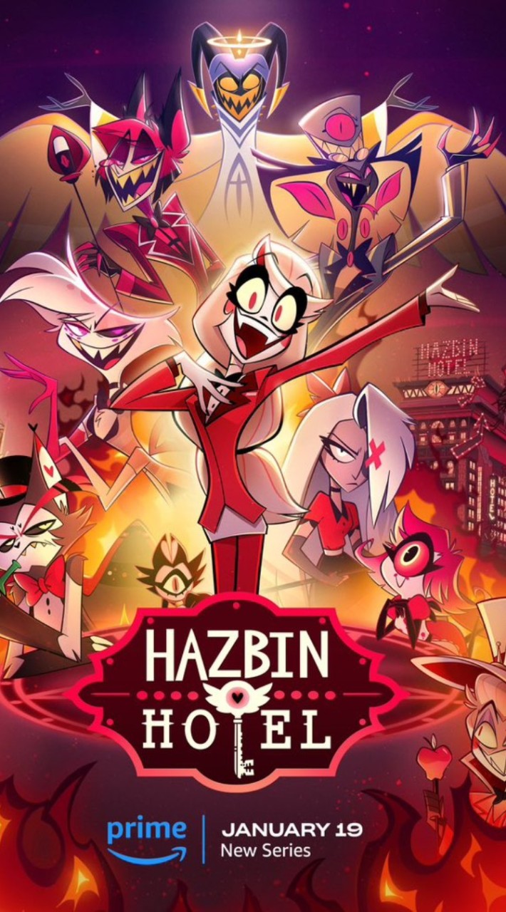 Hazbin 公式 ポスター バレンタイン限定 Hotel ハズビンホテル