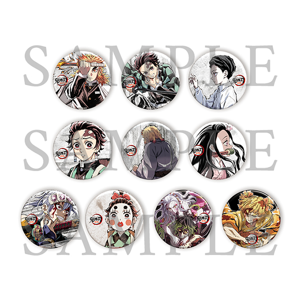 鬼滅の刃「全集中展」無限列車編・遊郭編 』幕間画ランダム缶