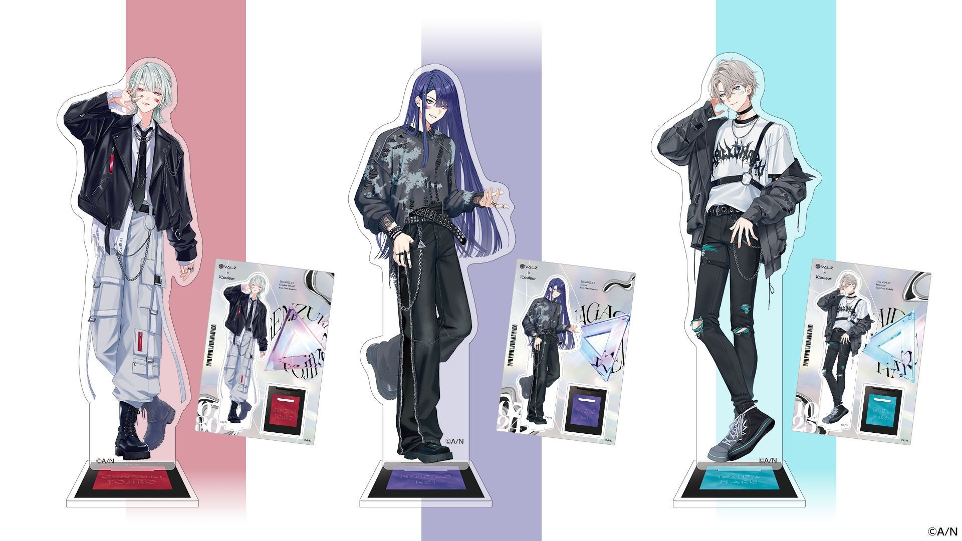 にじさんじ所属「VΔLZ」とのコラボコスメが9月12日より受注販売が