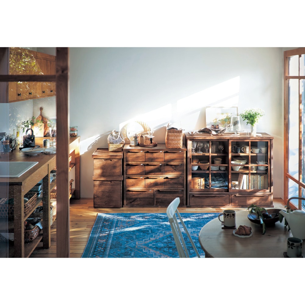 あたらしくて懐かしい。薬箪笥風チェスト ＜幅80cm＞(トキオリ