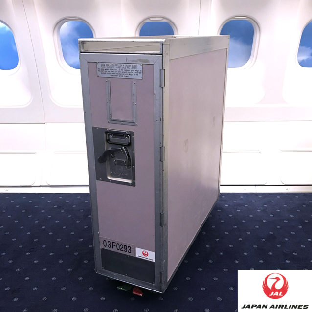 JAL 日本航空ミールカート フルサイズ No.2 JAPAN AIRLINES 中古【配