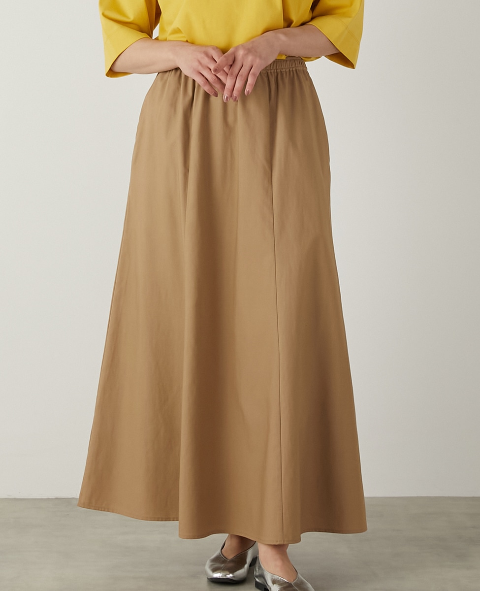 広がりすぎない大人の6枚接ぎロングスカート】｜MELROSE CLAIRE