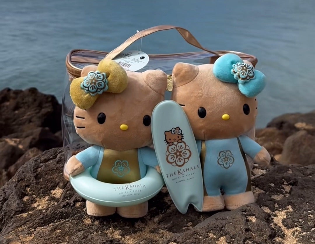 ハワイの日焼けしてるキティちゃん！「カハラホテル限定アイテム