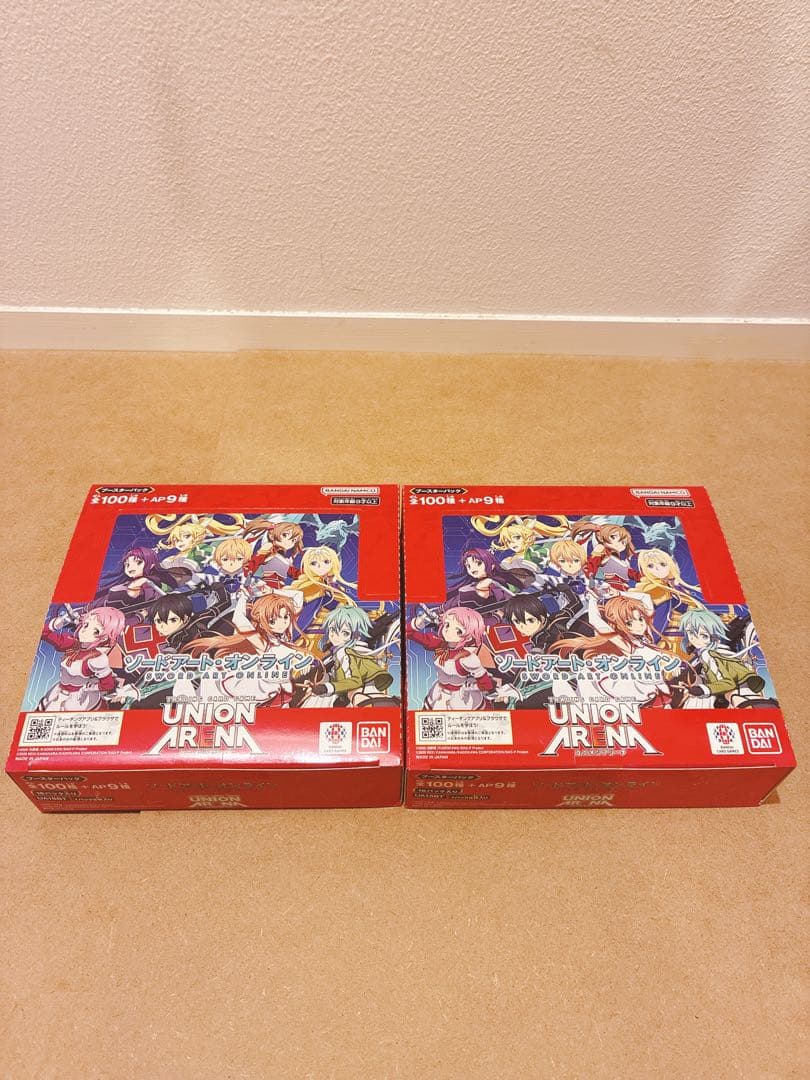 ユニオンアリーナ ソードアート・オンライン UNION ARENA BOOSTER PACK Sword Art Online Vol.2 [EX08BT