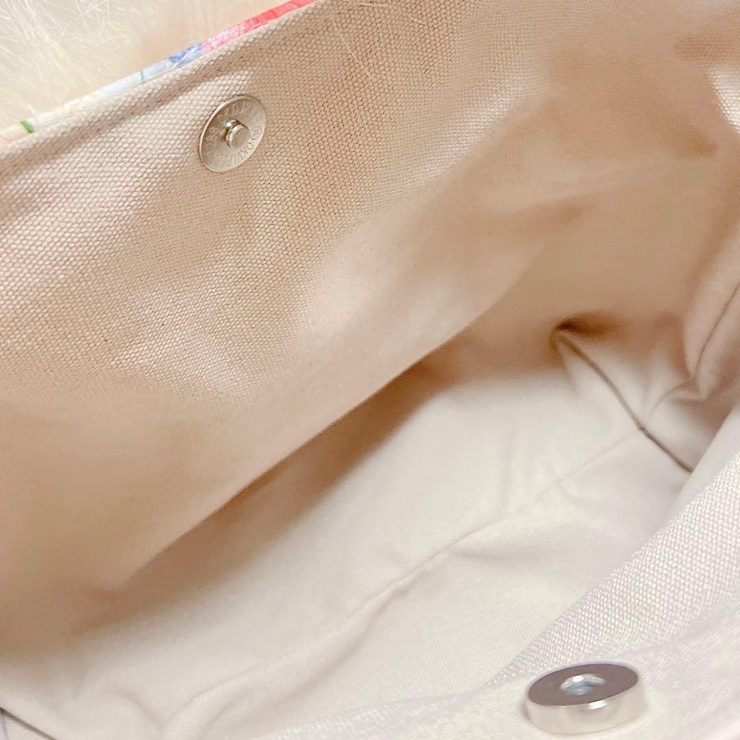 コヤンイサムチョン モフモフサンダーちゃん フリルトートバッグ