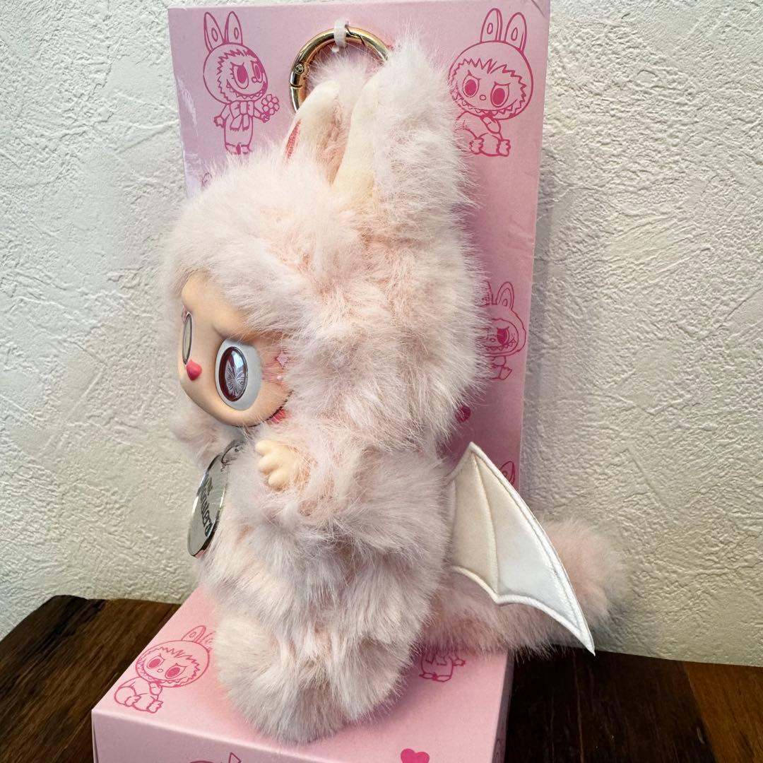 海外限定】ZIMOMO LABUBUぬいぐるみキーホルダードラゴンピンク - メルカリ