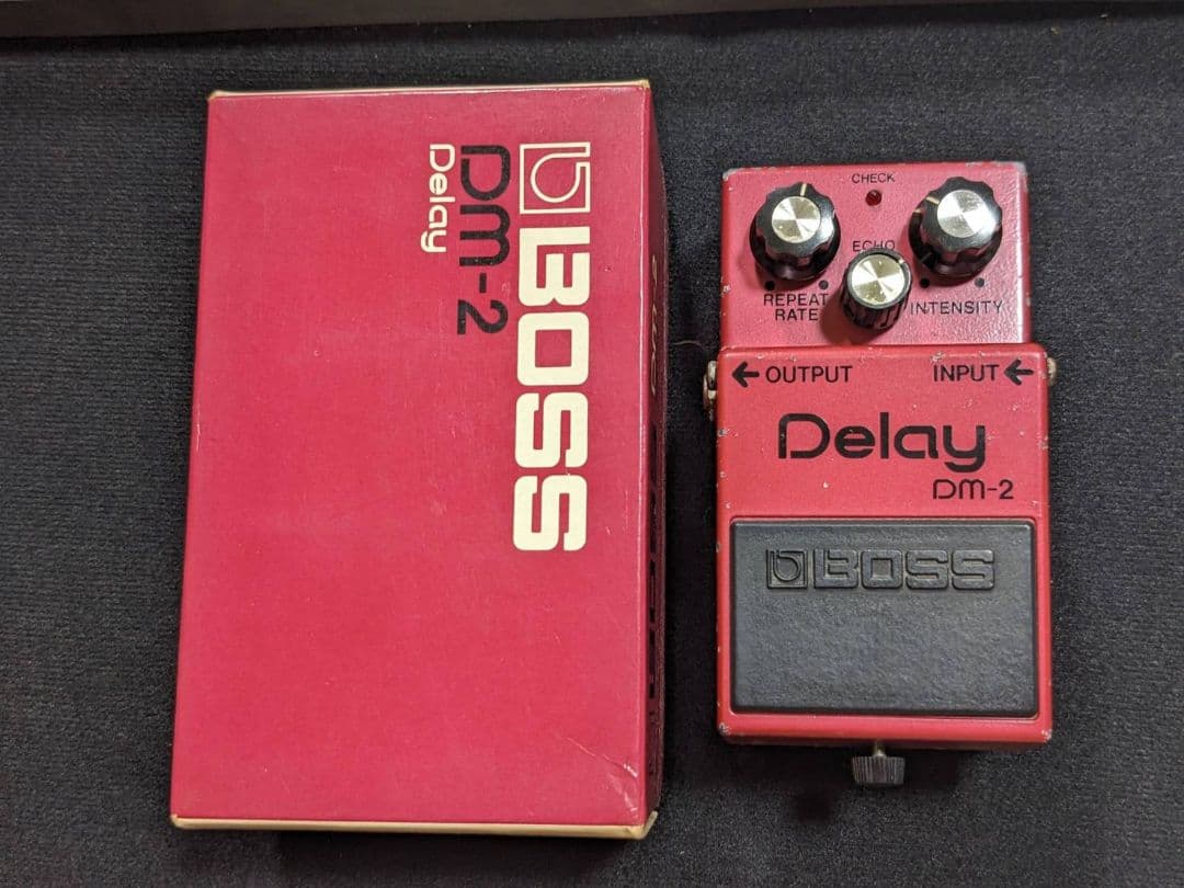 82年製 前期型 BOSS DM-2 Delay 元箱付き BOSS VINTAGE DM-2 Delay early version '82 ｜イケベ楽器店オンライン
