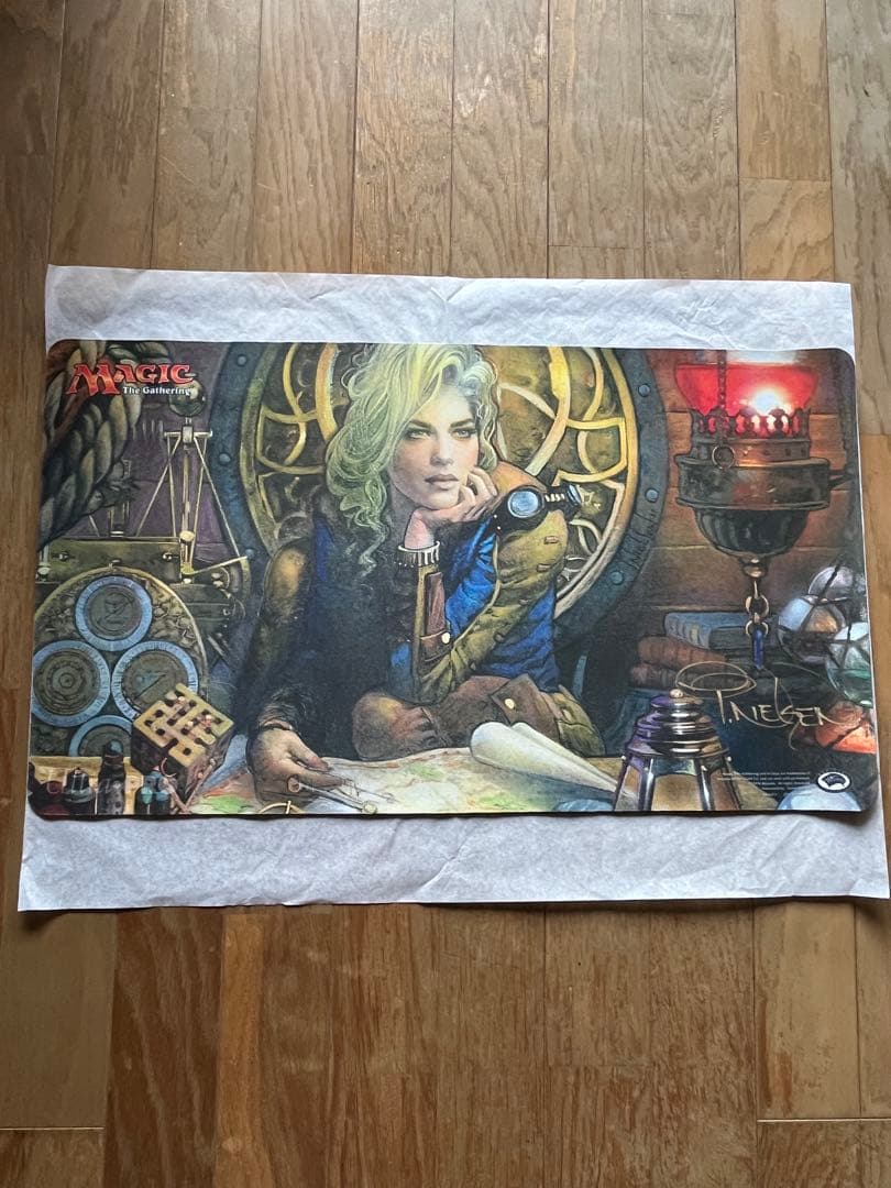 MTG プレイマット　航行長ハナ　サイン入り 2026年最新】サイン入り mtgの人気アイテム - メルカリ