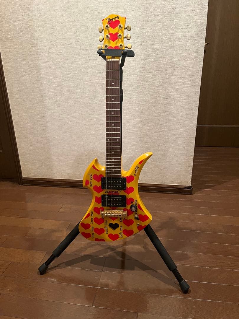 【hide】　Burny YH-JR イエローハートJr. Burny Yellow Heart Jr. YH-JR【hide Signature Model】 ソニックス