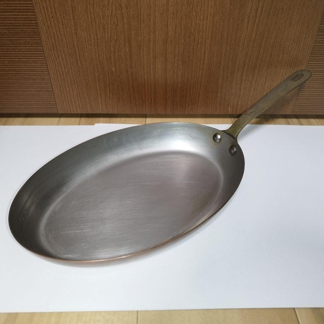 Mauviel オーバルパン 30cm 銅 片手鍋 フライパン フランス製 楽天市場】【25%OFF】【ムビエール】MAUVIEL フランベパン（銅製