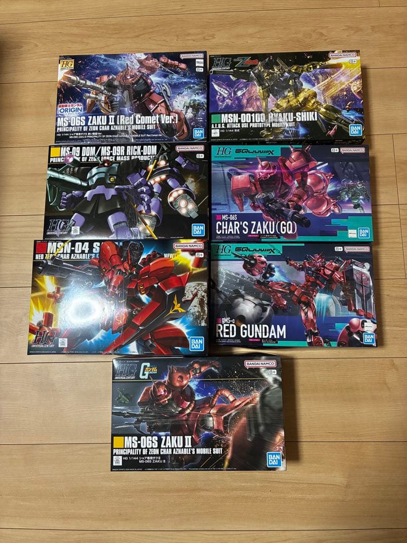 は*ん様 ガンプラまとめ売り　7体セット 送料無料対象外】オプションパーツセット ガンプラ 07 (パワード