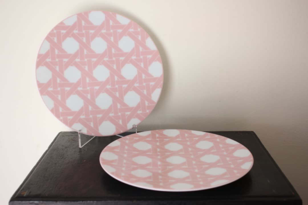 ディオール　カナージュ　プロヴァンス　２１cmデザートプレート　ペア ディオールカナージュプロヴァンス21cmデザートプレートペア