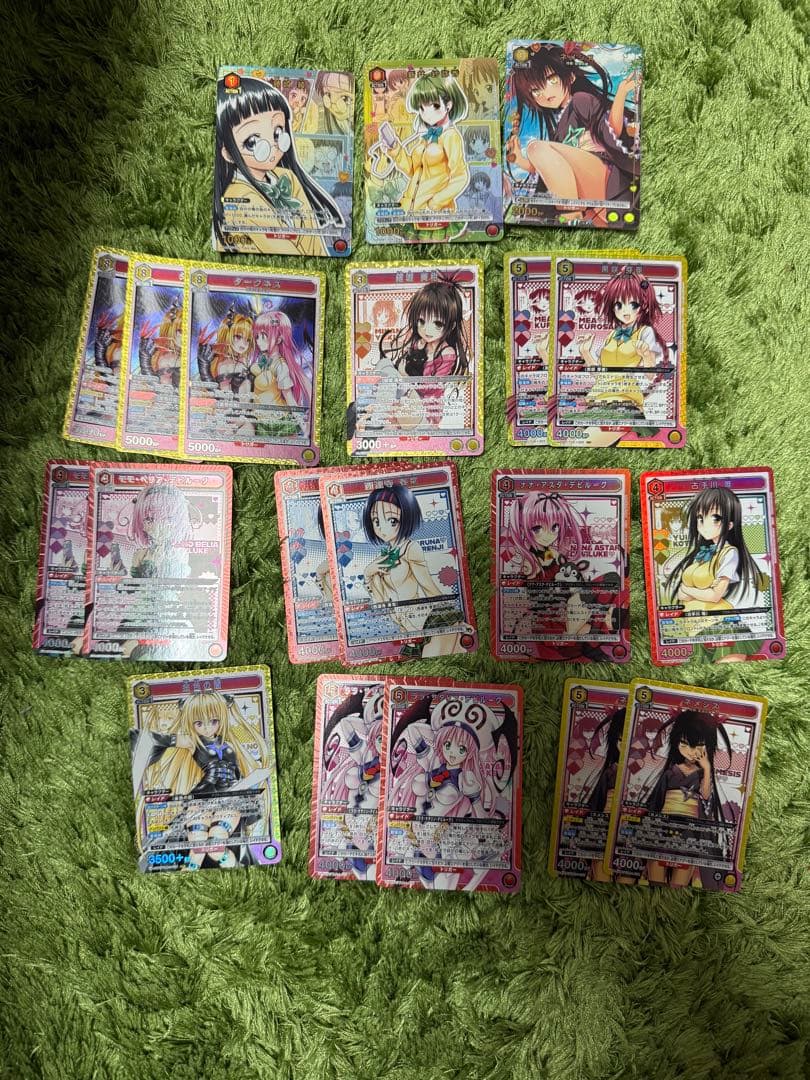 ユニオンアリーナ ToLOVEる　sr R⭐︎ C⭐︎まとめ売り UA45BT To LOVEる-とらぶる- Memory of Heroines(SR・R・U・C)各4枚
