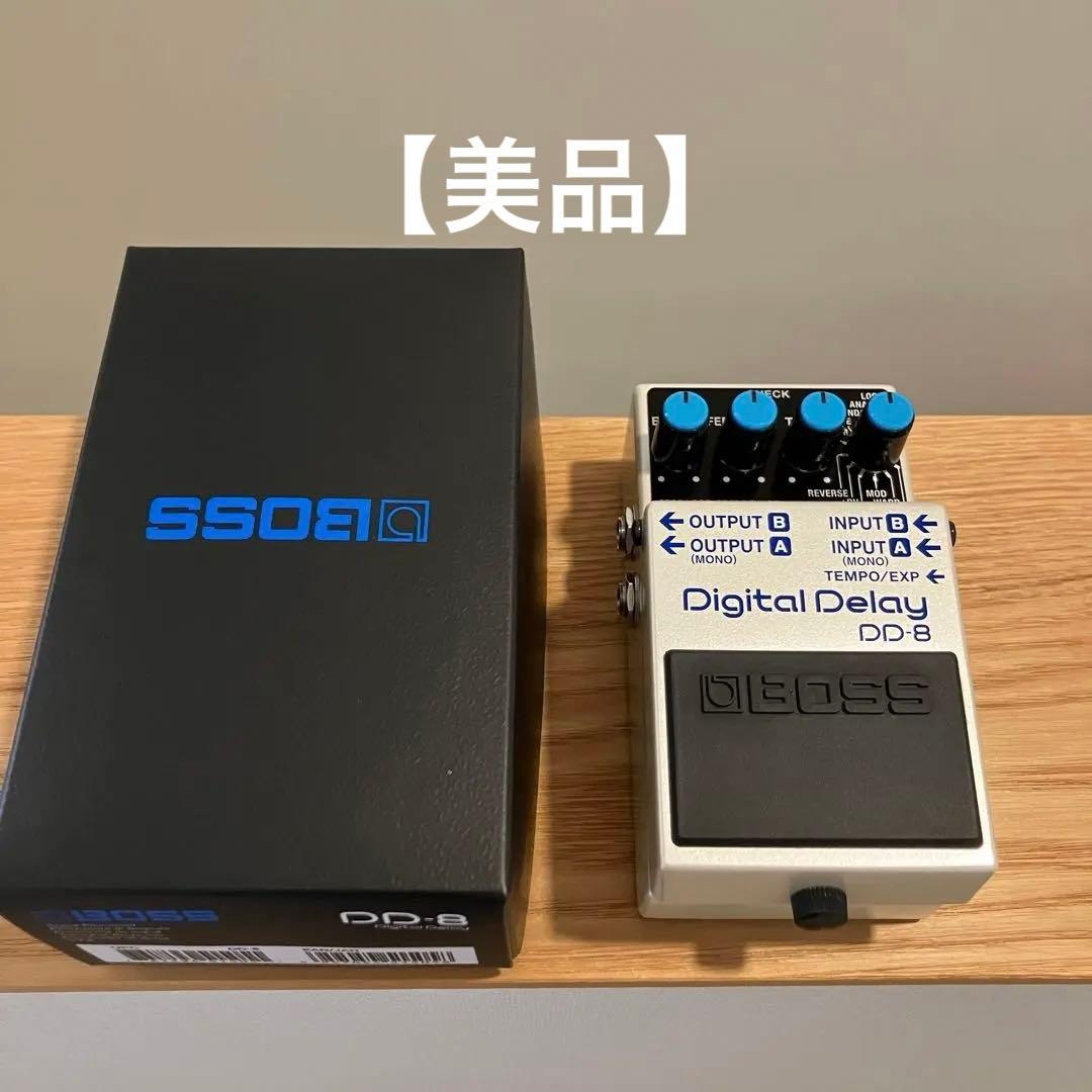 【美品】BOSS DD-8 デジタルディレイ BOSS Digital Delay DD-8 エフェクター デジタルディレイ 【ステレオ