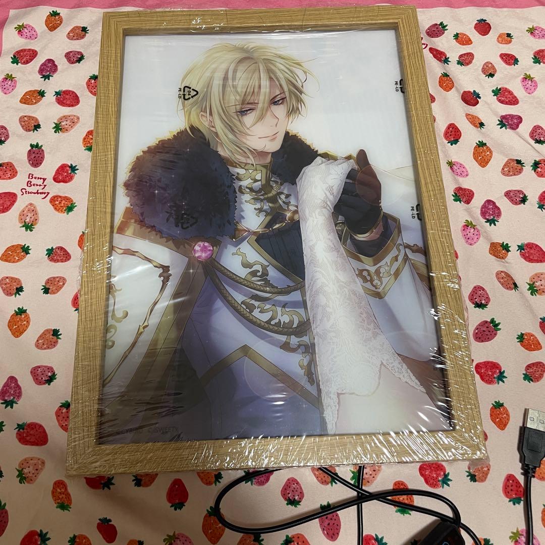 イケメン王子　シュヴァリエ　A賞　台湾くじ　ライトペインティング イケメン王子 美女と野獣の最後の恋 Angel Artくじ