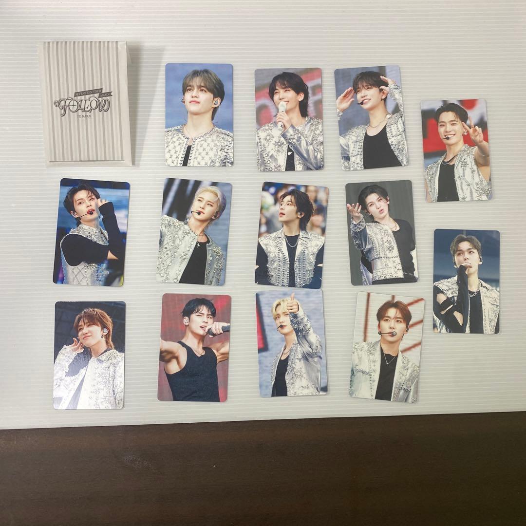 SEVENTEEN TOUR FOLLOW AGAIN TO JAPAN　トレカ SEVENTEEN Trading photocard FOLLOW AGAIN to JAPAN official Carat
