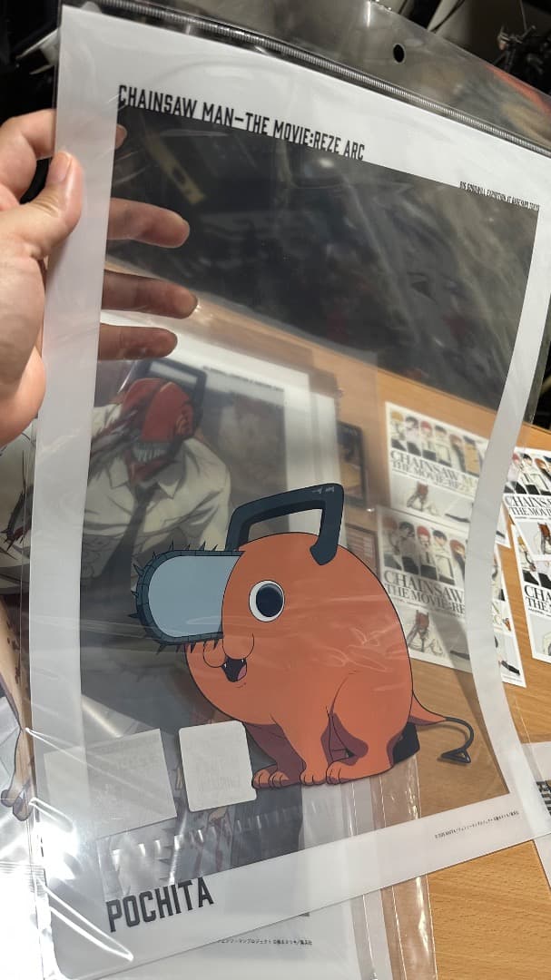 劇場版 チェンソーマン レゼ篇 A3 クリアポスター ポチタ - メルカリ