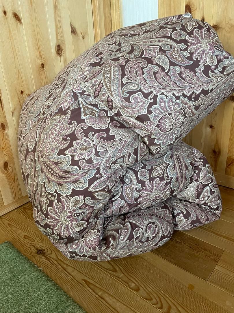 新品【羽毛布団(ポーランド産マザーグース)】 極寒地仕様　1.3kg ピンク