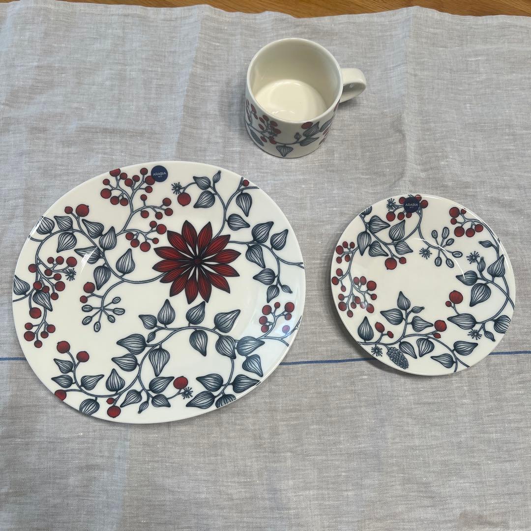 アラビア　ルノフロストベリー 楽天市場】アラビア / ルノ ボウル 13cm フロストベリー [ Arabia Runo