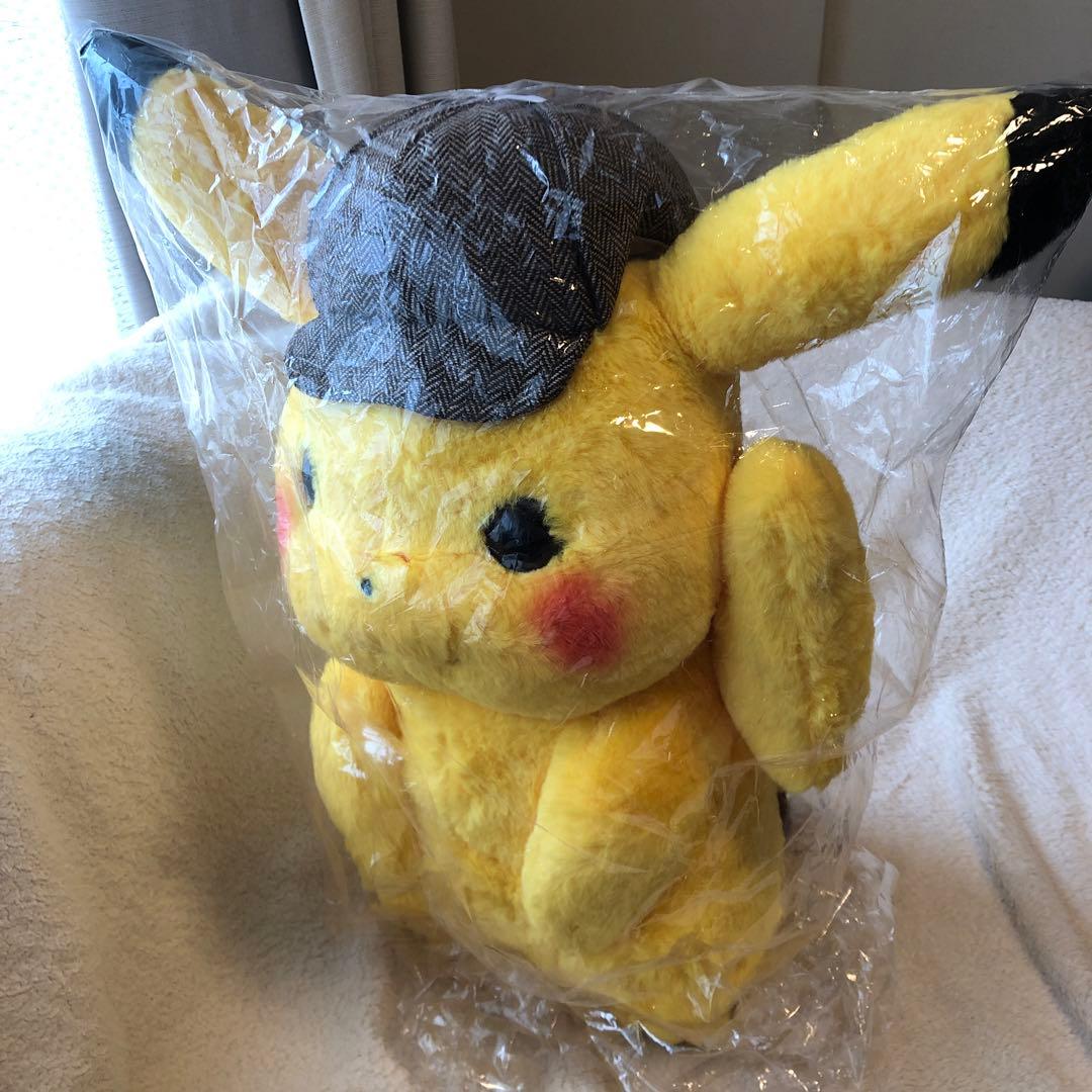 ポケモンセンター　映画　名探偵ピカチュウ 等身大ピカチュウ ぬいぐるみ ポケモン 映画 名探偵ピカチュウ 等身大ピカチュウ ぬいぐるみ タカラ
