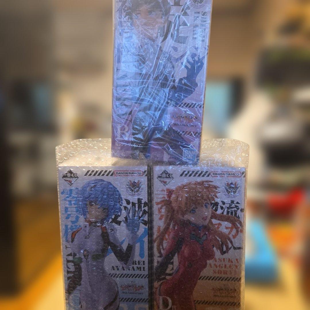 まとめ エヴァ フィギュア セット マクドナルド 一番くじ シンジ アスカ レイ まとめ エヴァ フィギュア セット マクドナルド 一番くじ シンジ