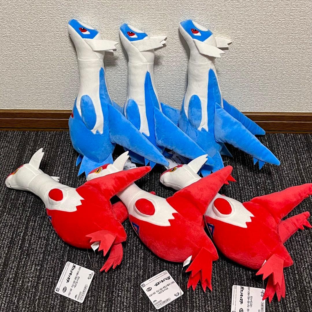 ポケットモンスター もふぐっとぬいぐるみ ラティアス ラティオス 6体セット ✨景品情報✨】 ポケットモンスターもふぐっどぬいぐるみ〜ラティアス