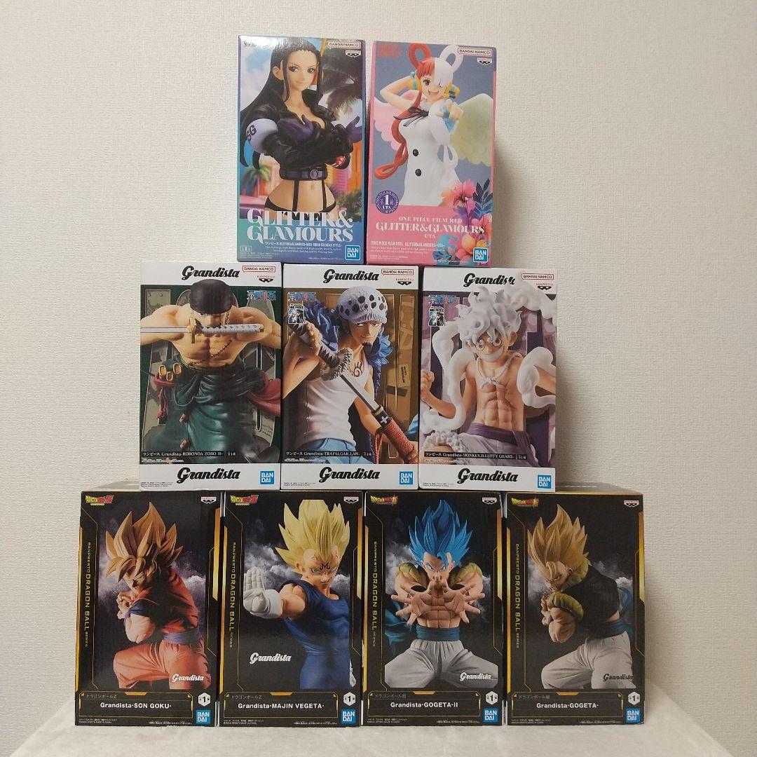ドラゴンボール ワンピース フィギュア ９体セット ドラゴンボール改×ONE PIECE×トリコ チェスピースコレクションR