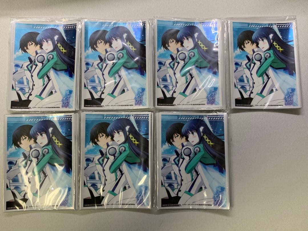 スリーブ　『魔法科高校の劣等生』　BOX購入特典　70枚　レベルネオ スリーブ 『魔法科高校の劣等生』 BOX購入特典 70枚 レベルネオ