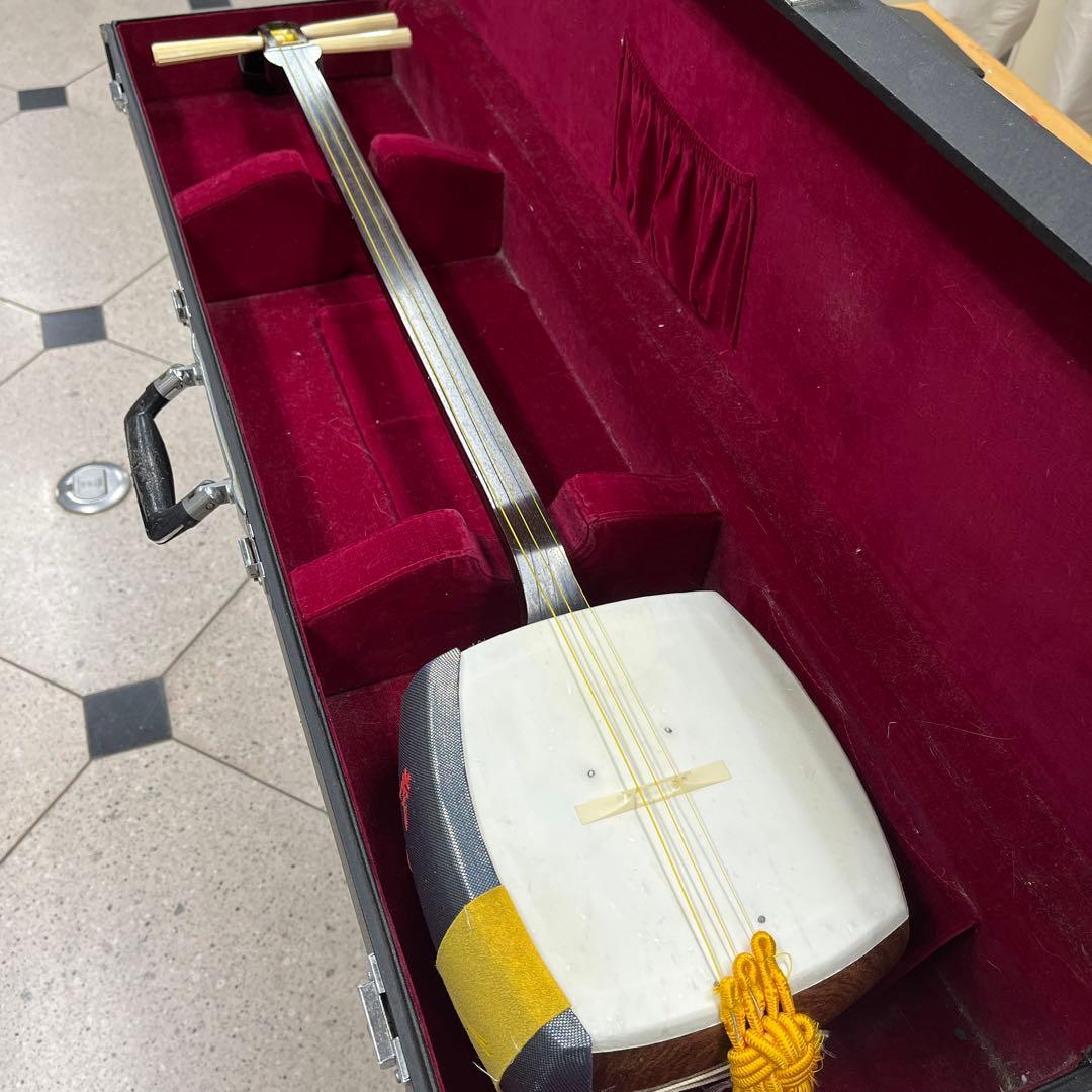 三味線　鼈甲バチ付 津軽三味線撥（バチ） 高山製 人工鼈甲 NEW甲【和楽器市場】