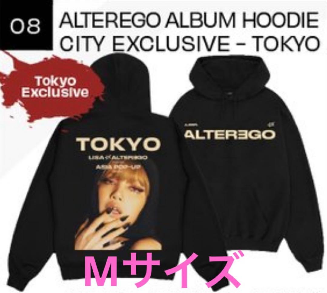 限定 ALTEREGO ALBUM HOODIE CITY EXCLUSIVE LISA ALTER EGO MERCHANDISE ALBUM ZIPUP HOODIE / BLK - NUBIAN
