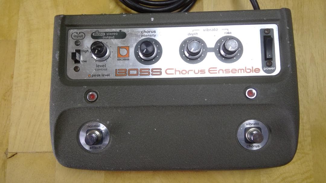 ボス CE-1 Chorus Ensemble　1980年　ビンテージエフェクタ BOSS CE-1 Chorus Ensemble（ビンテージ）【楽器検索デジマート】