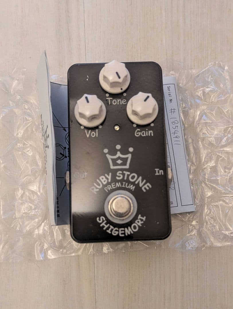 Shigemori Ruby Stone Premium ギターエフェクター Ruby Stoneを進化！Ruby Stone Premiumをレビュー！