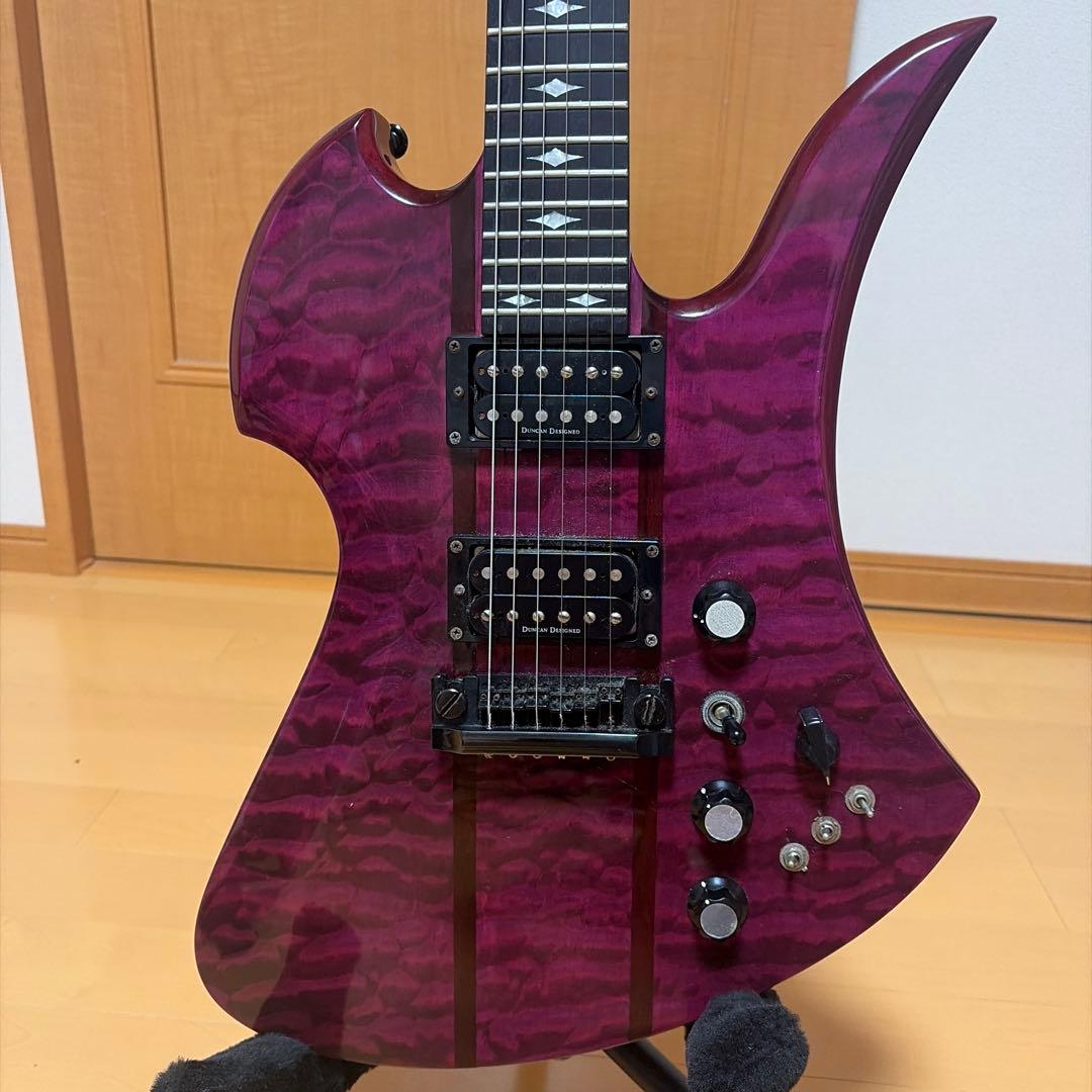B.C. Rich モッキンバード st レア個体 BCR B.C.Rich Mockingbird Legacy ST with Floyd Rose Trans Red