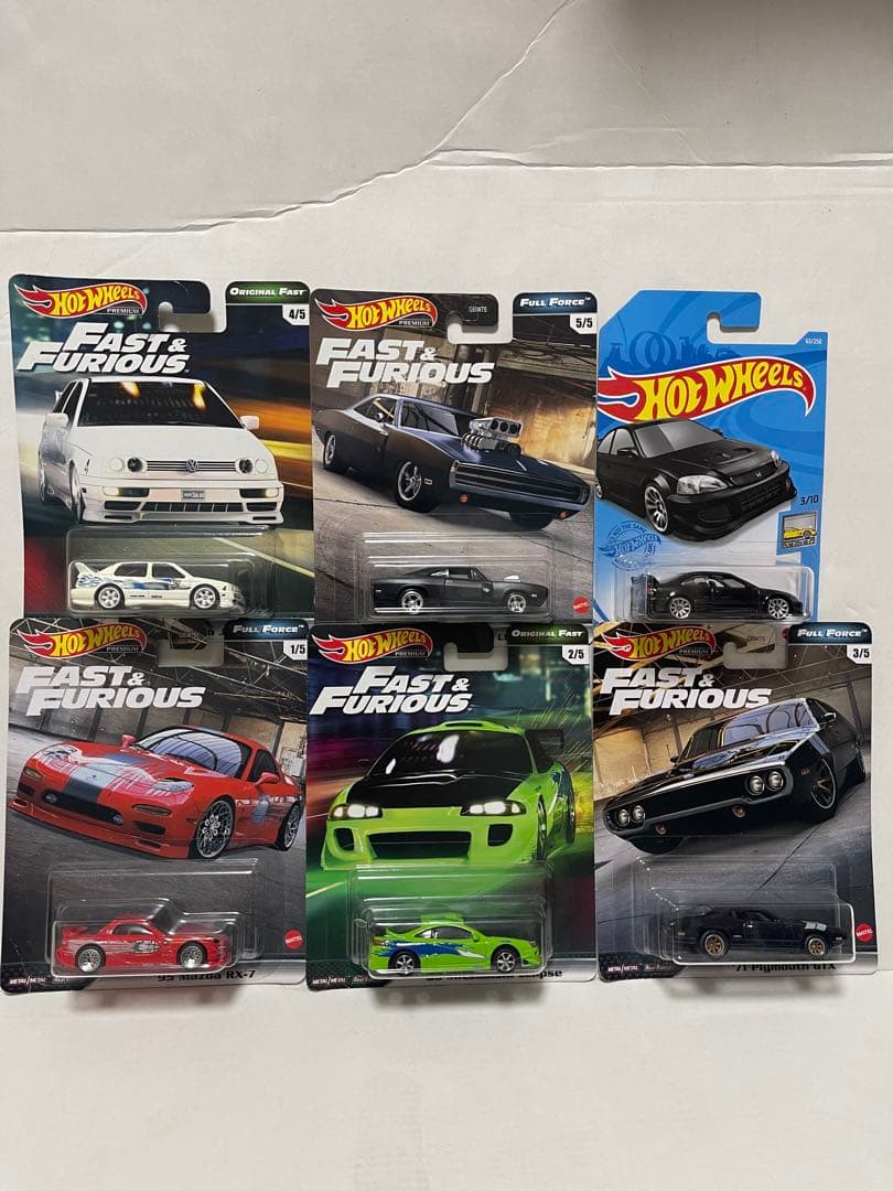 ホットウィール　ワイルドスピード　シリーズ 2024年ワイルドスピード・プレミアムアソート Mix 2のラインナップ